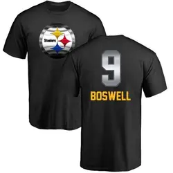 Chris Boswell Pittsburgh Steelers Men's Black by Midnight Mascot T-Shirt -